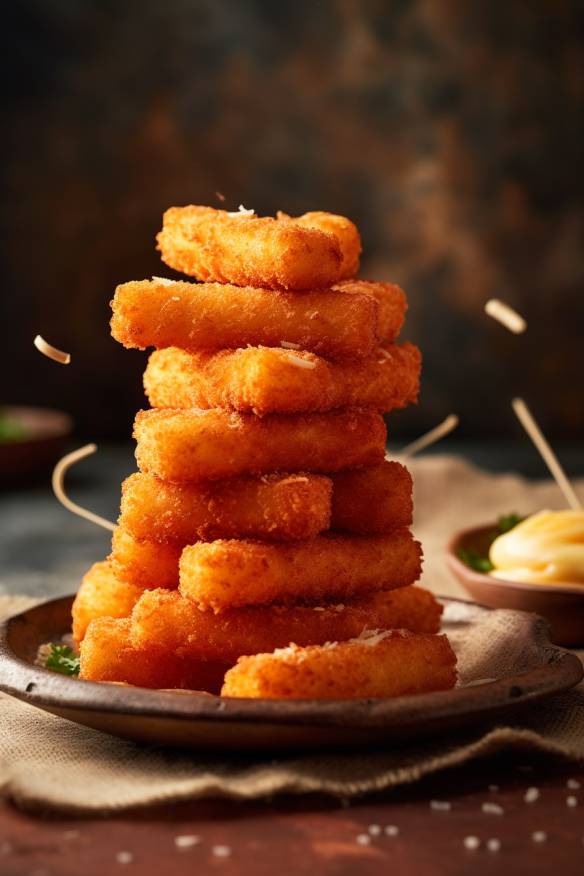 Knusprige Käsestangen - Perfekte Partysnacks zum Mitbringen