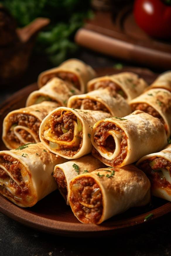 Knusprige Empanadas mit Hackfleischfüllung
