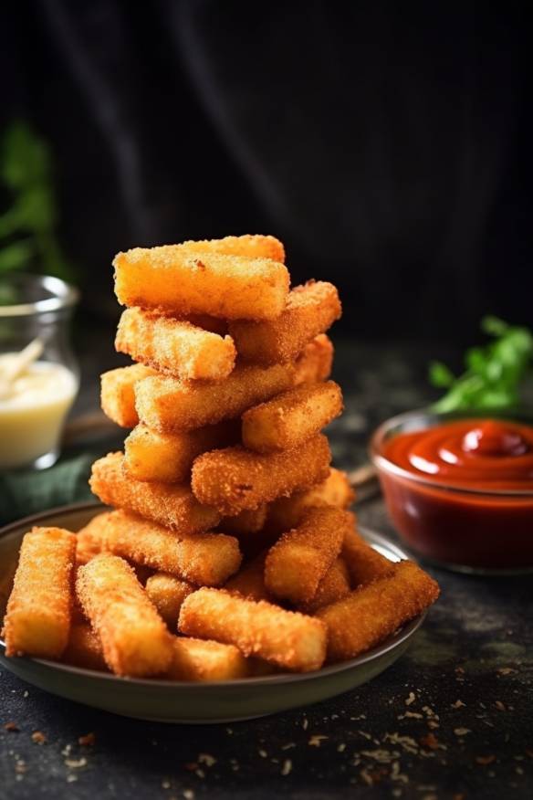 Knusprige Käsestangen - Günstige Partysnacks für die nächste Feier