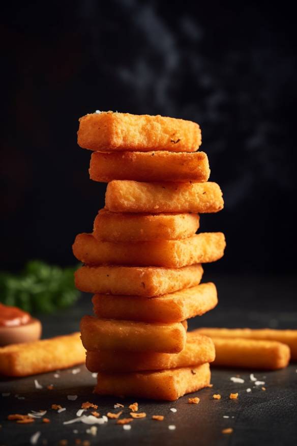 Knusprige Käsestangen - Herzhaftes Fingerfood