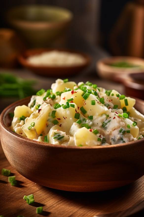 Mamas Kartoffelsalat - Ein Klassiker unter den Kochrezepten