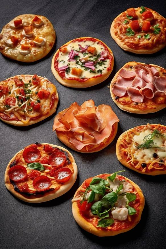 Mini-Pizzas aus dem Supermarkt