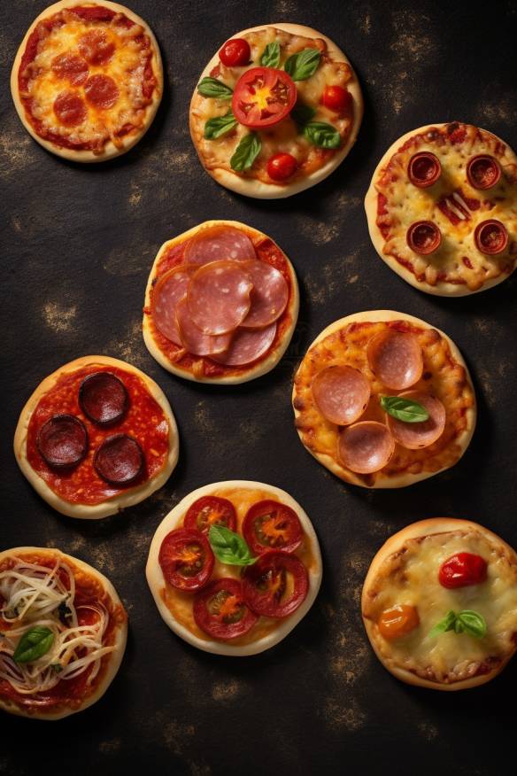 Mini-Pizzas aus dem Supermarkt
