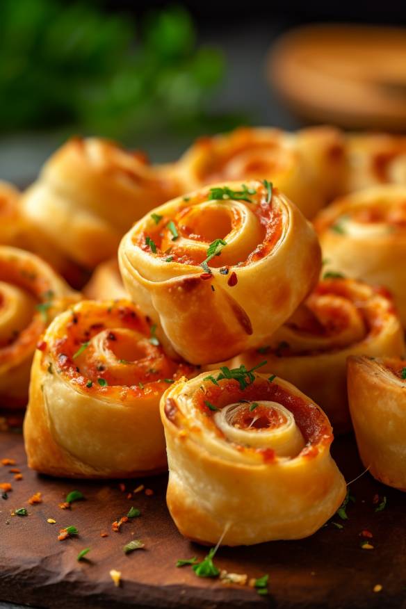 Mini-Pizza-Schnecken