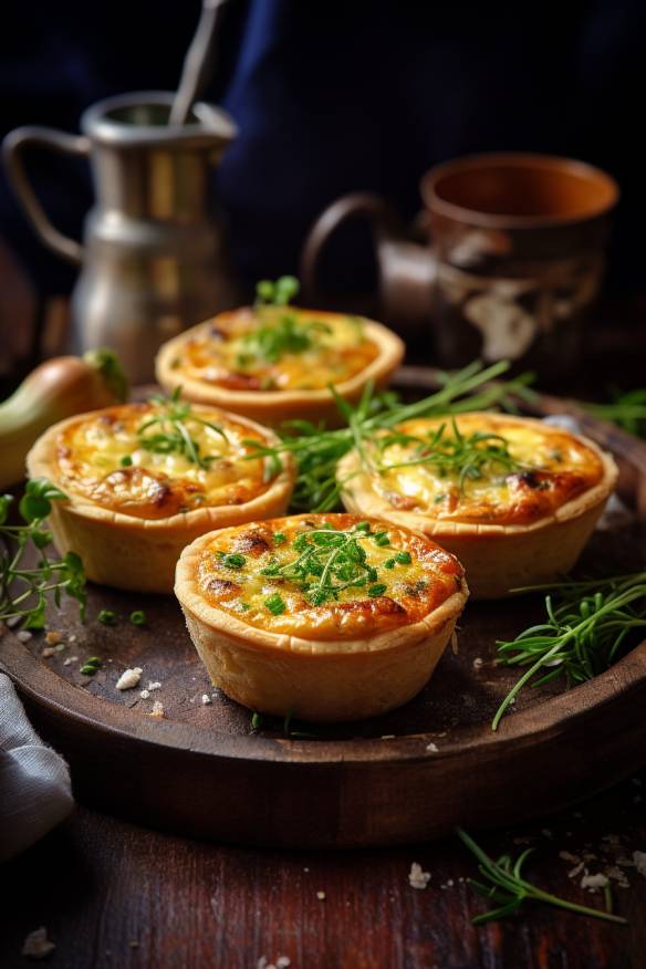 Schnelle Snacks für den Geburtstag - Einfaches Rezept für Mini-Quiches
