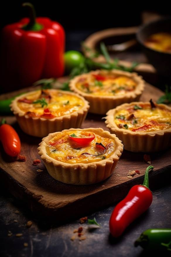 Mini-Quiches - Leckeres Fingerfood für kalte Buffets