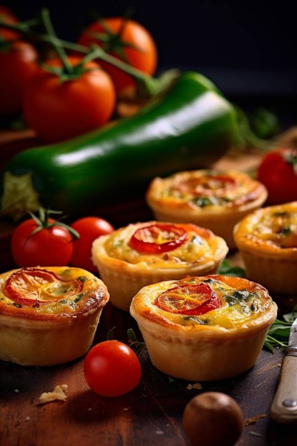 Mini-Quiches - Schnelles Fingerfood für Kindergeburtstag