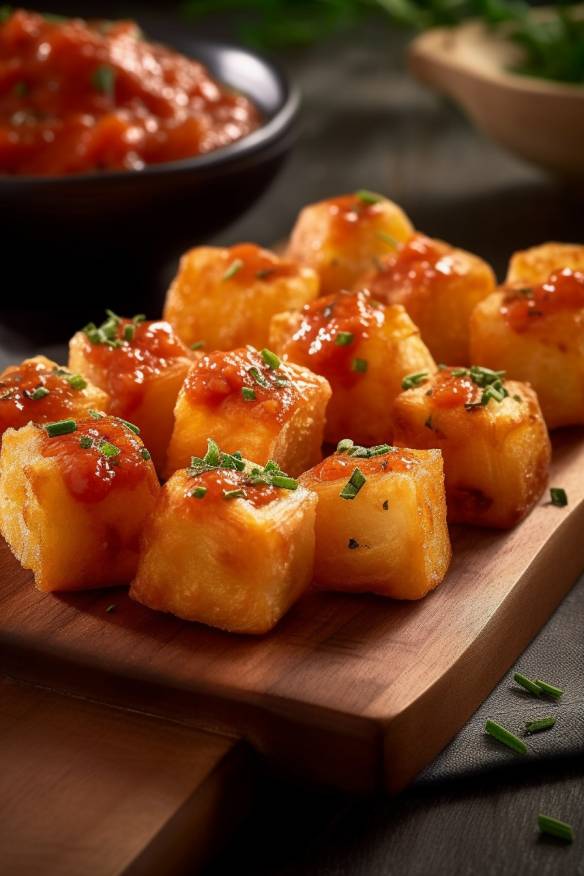 Patatas Bravas - Spanisches Fingerfood