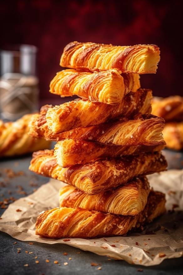 Blätterteig-Schnecken als Party-Häppchen