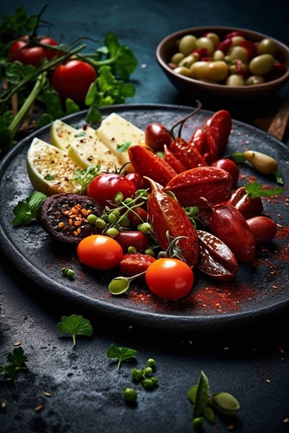 Pikante Häppchen mit Hackfleisch und Feta