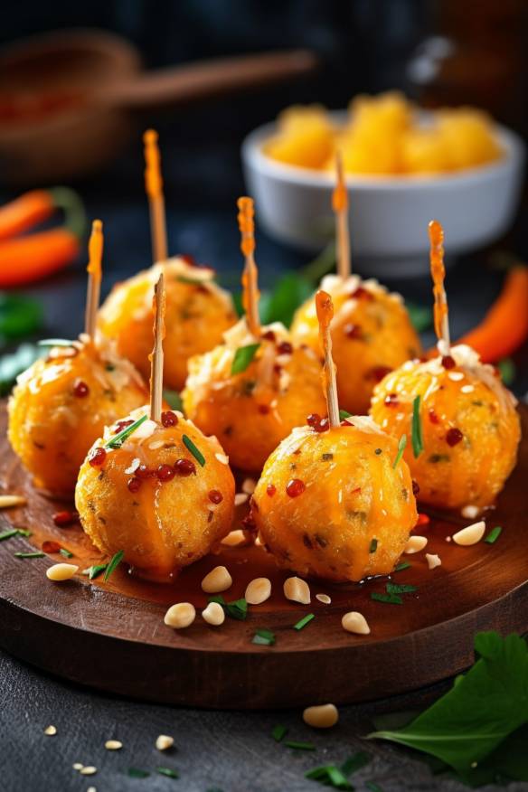 Knusprige Käsestangen - Schnelles und einfaches Partyfood