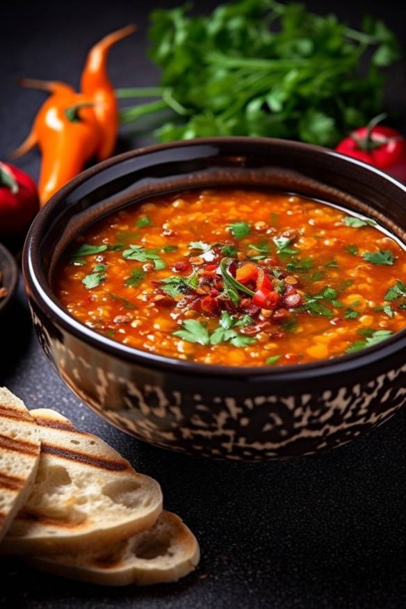 Türkische Linsensuppe - Leckeres Rezept für kalte Tage
