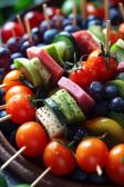 Bunte Gemüsespieße - Kindergeburtstag Fingerfood
