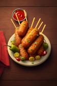 Currywurst-Fingerfood