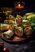 Thunfisch-Wraps - Schnelles Fingerfood für jede Party.